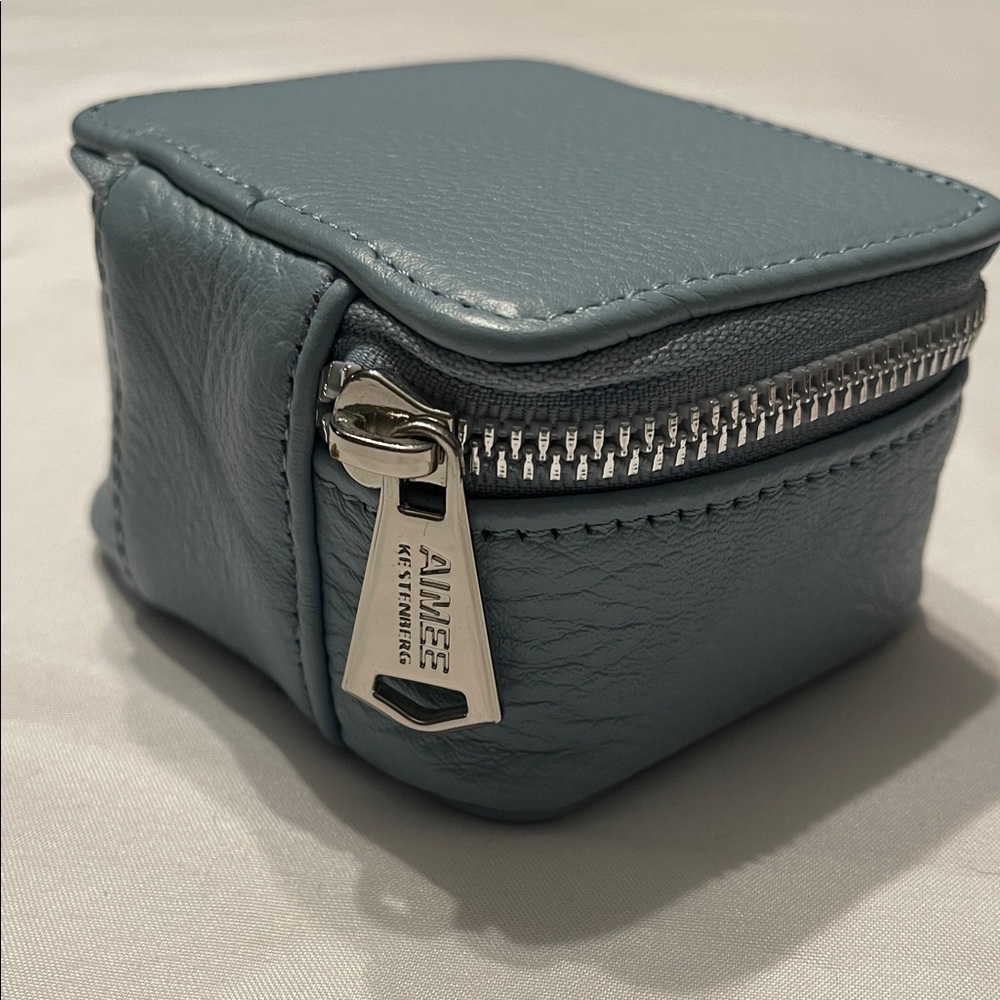 Aimee Kestenberg Slate Leather Pouch